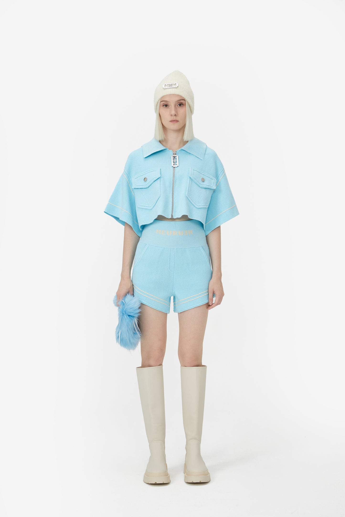 Knitted suit